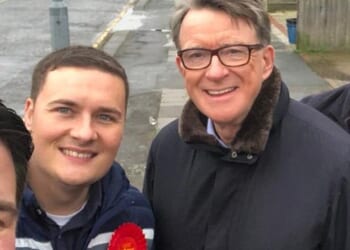 Secretary for Health and Social Care Wes Streeting has deleted old pictures featuring him and Lord Mandelson
