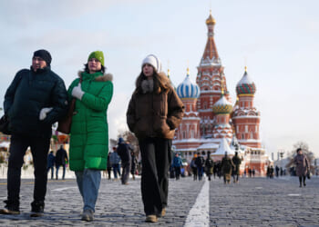 On Ukraine war’s anniversary, Russians are tired, but committed