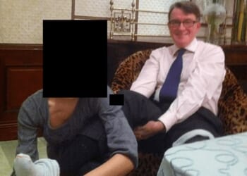 Peter Mandelson is pictured and mentioned many times throughout the released Epstein files