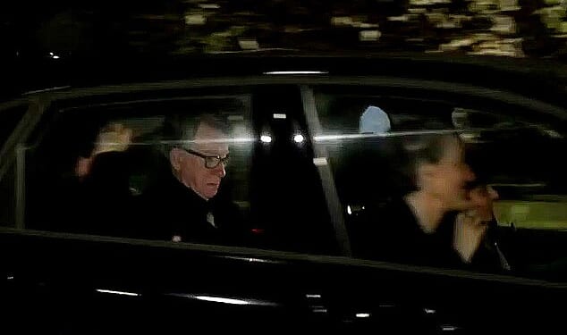 Peter Mandelson being released from Wandsworth prison early on Tuesday morning