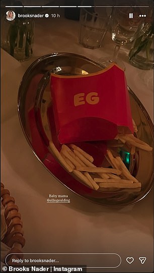 As well as fries with custom McDonald inspired packaging