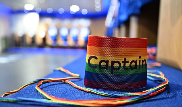 A Premier League player reportedly complained that he was being portrayed as gay after being featured on the club's programme cover during two LGBTQ+ campaigns