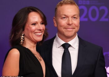 High-profile prostate cancer patients include Olympic cycling champion Sir Chris Hoy, 49, (pictured with his wife Sarra at BBC's Sports Personality of the Year Award ceremony in 2024) who is living with a terminal diagnosis
