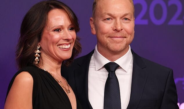 High-profile prostate cancer patients include Olympic cycling champion Sir Chris Hoy, 49, (pictured with his wife Sarra at BBC's Sports Personality of the Year Award ceremony in 2024) who is living with a terminal diagnosis