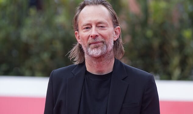 Radiohead told the Trump administration to go 'f*** yourselves' as they condemned the unauthorized usage of their song in an ICE social media video (Frontman Thom Yorke pictured)