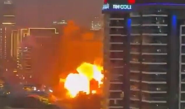 Reform treasurer Nick Candy caught in Iran drone blitz on Dubai: Tycoon tells how his Dubai hotel 'shook' as Iranian missiles and drones rained down