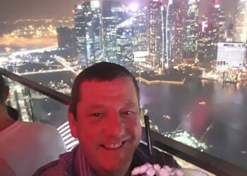 The British tourist who was killed with a single karate chop to the neck in a moped road rage row in Thailand was 57-year-old Alan Roger Jolliffe