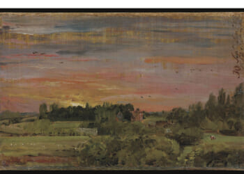 Rural life inspired the peaceful landscape paintings of John Constable