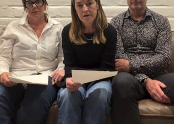 Savannah Guthrie (pictured center) demanded proof that her missing mother Nancy is alive in a heartbreaking new video
