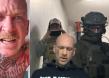 Kyle Wagner, 37, was arrested Thursday in Minneapolis on federal threat and cyberstalking charges, according to the Department of Justice.