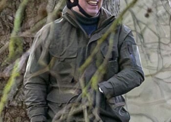 Andrew was seen cheerily greeting members of the public as he rode his horse near Royal Lodge on January 31