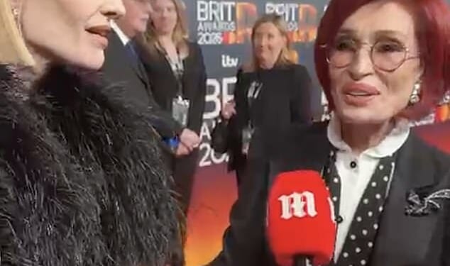 Sharon Osbourne says being a grandparent 'keeps her going' following husband Ozzy's tragic death as she and daughter Kelly reveal sweet outfit tributes to rocker at the BRITs