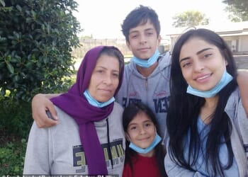 Kazhal Ahmed Khidhir Al-Jamoor with children Hadiya, Mubin and Hasti Rizghar Hussein who died after the deadliest Channel crossing on record