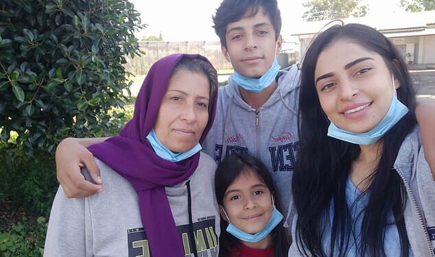 Kazhal Ahmed Khidhir Al-Jamoor with children Hadiya, Mubin and Hasti Rizghar Hussein who died after the deadliest Channel crossing on record