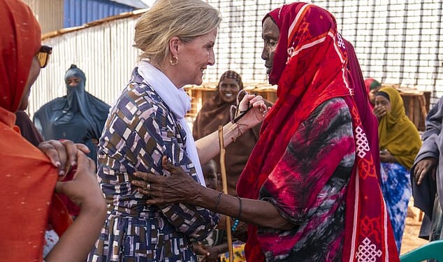 Sophie, Duchess of Edinburgh, 61, spent two days in the east African country at the request of the Foreign, Commonwealth and Development Office and arrived into the capital city of Mogadishu on February 23