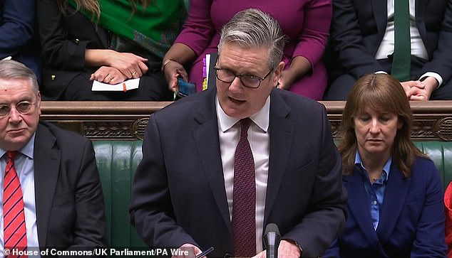 At a bruising PMQs, Keir Starmer said the former Cabinet minister would be legally stripped of his 'Lord' title and kicked out of the privy council