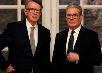 Sir Keir handpicked Lord Mandelson as US ambassador before being forced to sack him in September over his ties to paedophile Jeffrey Epstein, who died in 2019