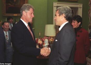 Former President Bill Clinton has been linked to the pervert financier for decades and was  photographed with him numerous times
