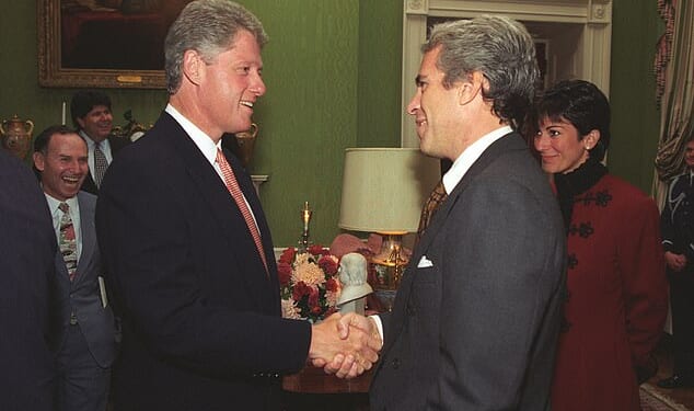 Former President Bill Clinton has been linked to the pervert financier for decades and was  photographed with him numerous times