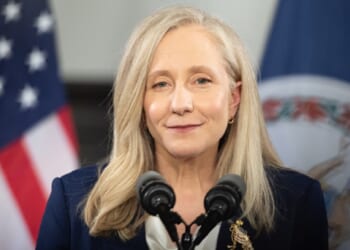 Virginia Gov. Abigail Spanberger delivers the Democratic response to U.S. President Donald Trump's State of the Union address on Tuesday.