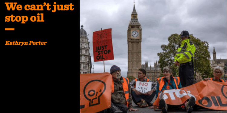 We can’t just stop oil | Kathryn Porter