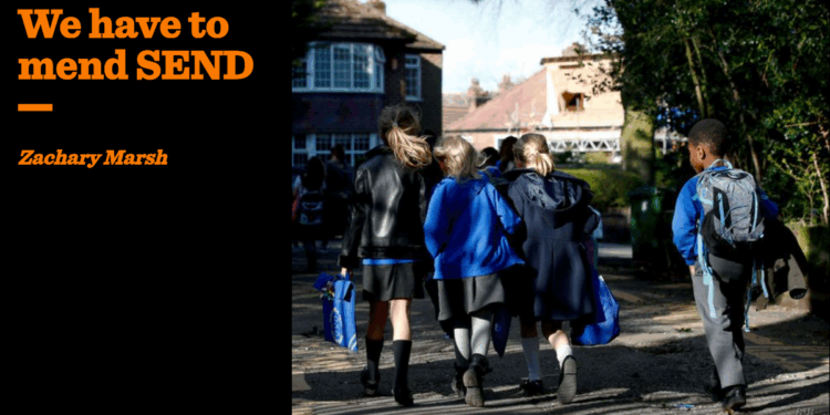 We have to mend SEND | Zachary Marsh