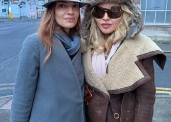 She took a Holiday! Madonna made for Margate this week, and declared the Kent seaside town like being 'in a dream' (pictured with her friend Zoe Manzi, a Conde Nast editor)