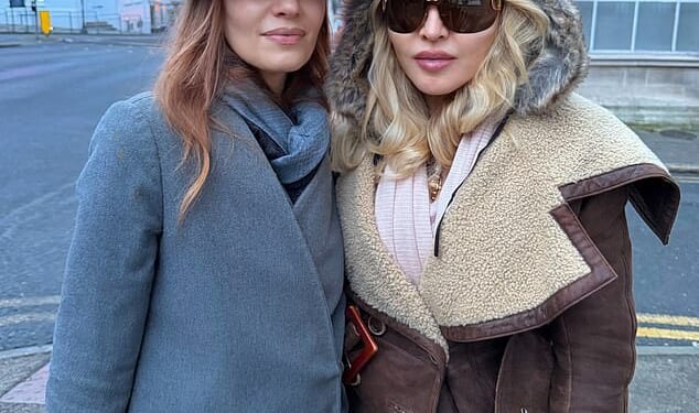 She took a Holiday! Madonna made for Margate this week, and declared the Kent seaside town like being 'in a dream' (pictured with her friend Zoe Manzi, a Conde Nast editor)