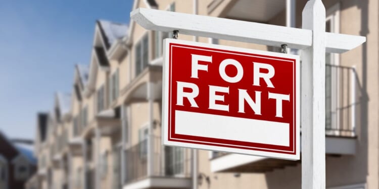 Rent prices dropped to their lowest level in four years in January.