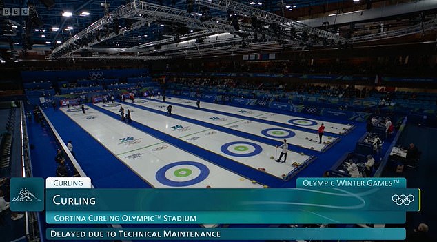 Curling competition was brought to a halt by a power cut, less than 10 minutes into the start of action at the 2026 Winter Olympics
