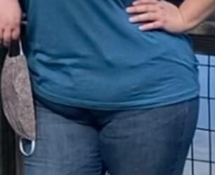 Before: Heather Marie struggled with her weight for years. At her heaviest, she weighed 113kg (250lb, or 17st 12lb)