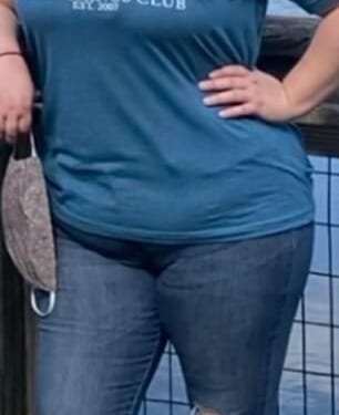 Before: Heather Marie struggled with her weight for years. At her heaviest, she weighed 113kg (250lb, or 17st 12lb)