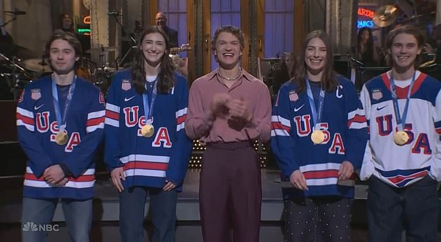 It comes after Trump joked at the expense of the women's team about inviting them to the State of the Union earlier this week