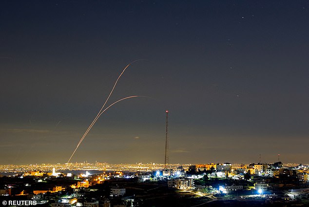 Israeli air defences worked to intercept Iranian missiles headed for the country after Operation 'Epic Fury' on Saturday