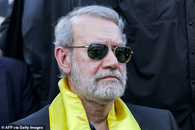Iran's security chief Ali Larijani whose power has been growing