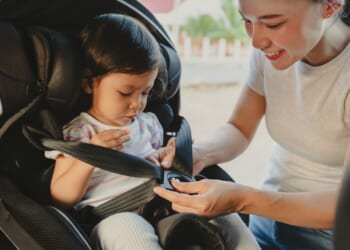 AA reveals the 'safest' place to put your child's car seat