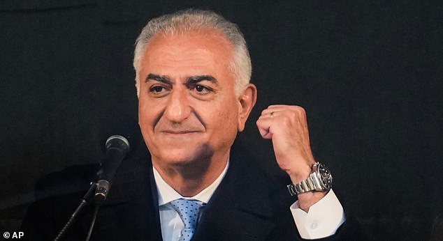 Crown Prince Reza Pahlavi (pictured), the son of the Shah overthrown in 1979, is a potential successor to lead Iran