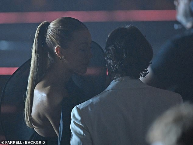 Just a few weeks ago she was seen out with Pete in London after her Garnier brand launch event