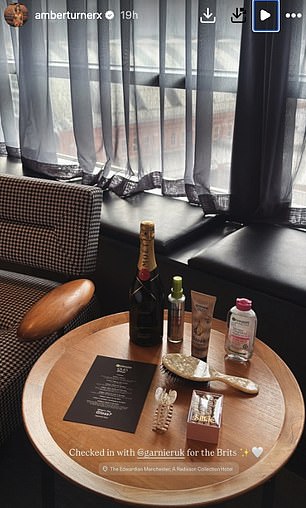 TOWIE star Amber Turner relocated to Dubai in 2023, but she assured fans she was safe in the UK attending the BRITs at the time of the air strikes