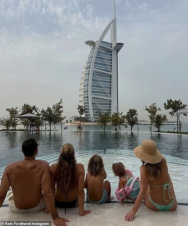 The former TOWIE star, 34, and her husband Rio, 47, moved their life to the UAE in August last year, along with their children, Shae, two, Cree, five, as well as Rio's daughter Tia, 14
