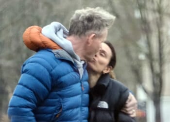 Gordon Ramsay enjoys kiss from wife Tana on loved-up stroll after wading into pal David Beckham's feud with son Brooklyn