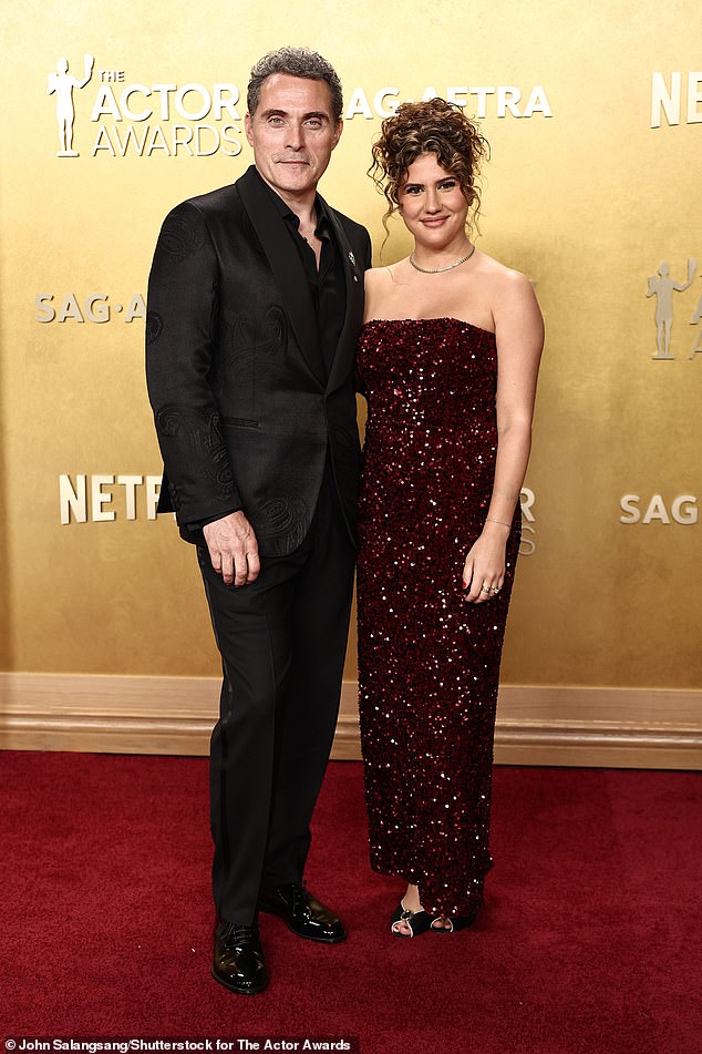 Rufus Sewell and Vivian Benitez