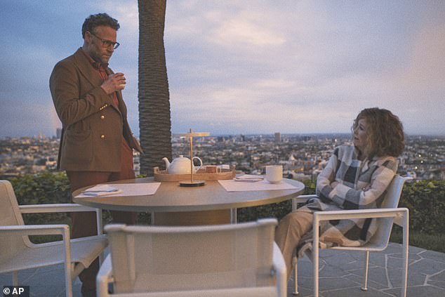 In The Studio, O'Hara portrayed Patty Leigh who was the former studio head and mentor of Rogen's character