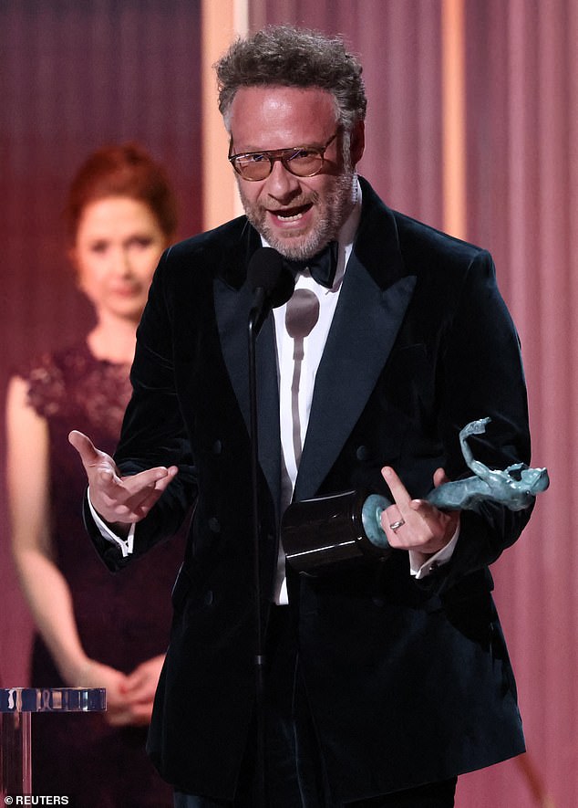 Rogen, 43, earned Outstanding Performance by a Male Actor in a Comedy Series
