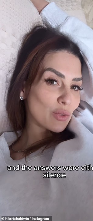 Hilaria said, 'We have to get involved, even when we don't know what we're doing'