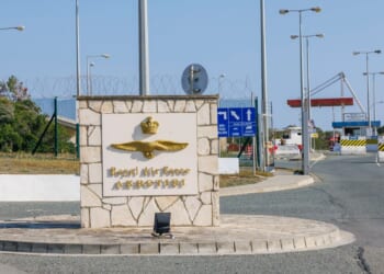 Explosions rock Cyprus RAF base in suspected Iranian attack with Brits told 'take cover' hours after UK joined US blitz