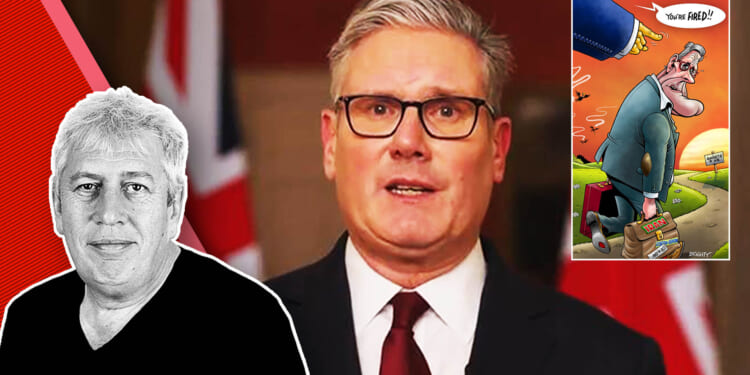 Cowardly Starmer simply isn't cut out to lead Britain