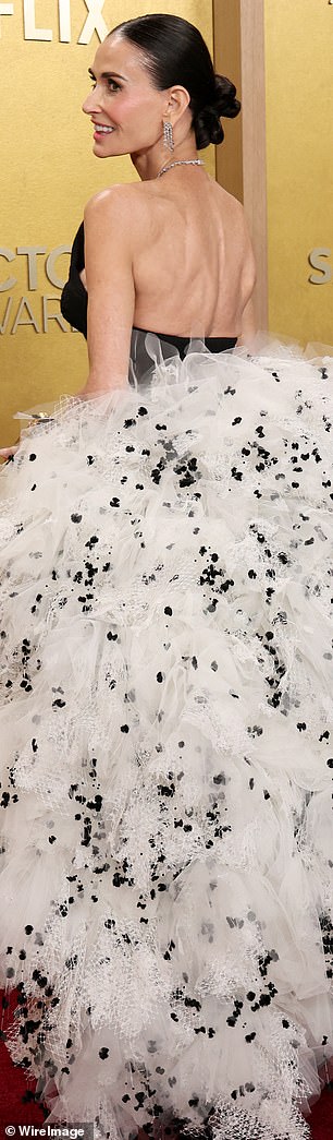 Netizens wondered if Moore was on Ozempic, a medication used for weight loss