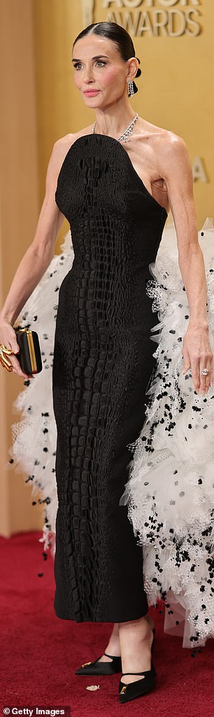 The star is not nominated for any Actor Awards but was an awards show darling last year after her starring turn in The Substance