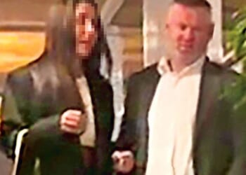 'Worse for wear' Wayne Rooney boozes with two mystery women until 3.25am at pre-Brit awards bash in posh hotel